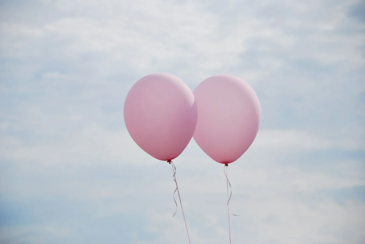 cómo decirle a alguien que me gusta con globos