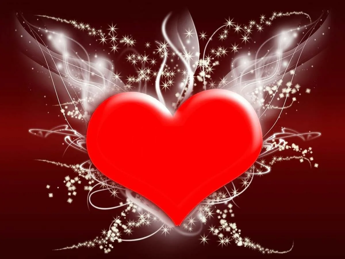 Corazón brillando representando el concepto de por qué me obsesiono con mis relaciones y la intensidad emocional en los vínculos afectivos