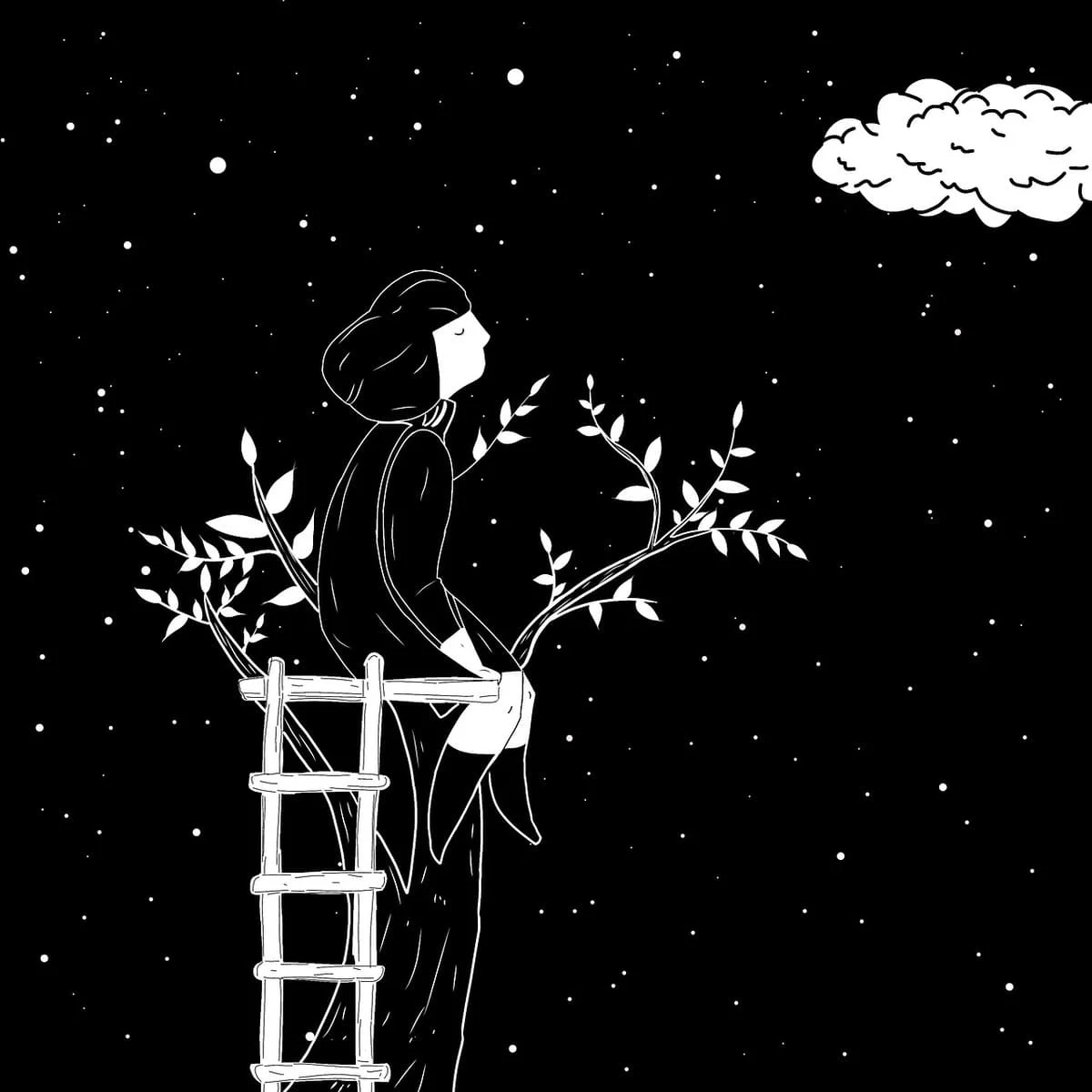 Síndrome postvacacional en adultos representado por una persona mirando al cielo durante la vuelta a la rutina